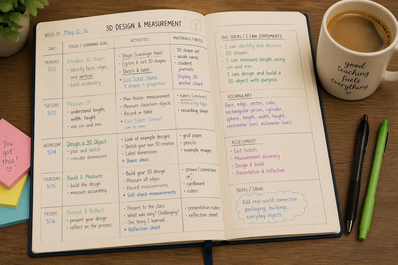 Classroom Activity Planner