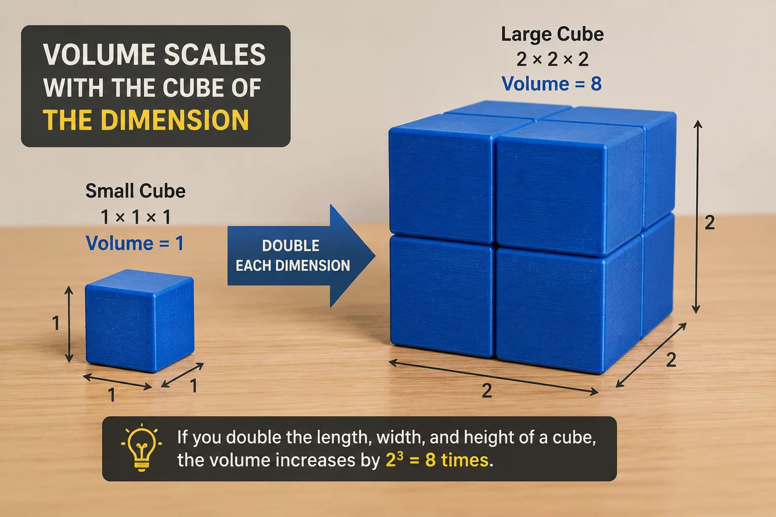 Why Doubling Every Dimension Changes More