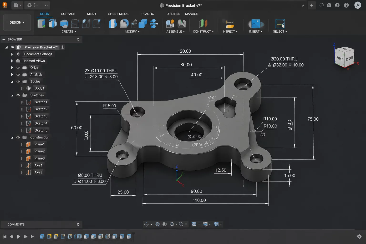Tinkercad Dimension Mastery